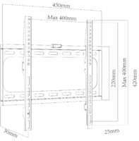 Wandhalterung VCM B-FX 400 starr – Bild 4